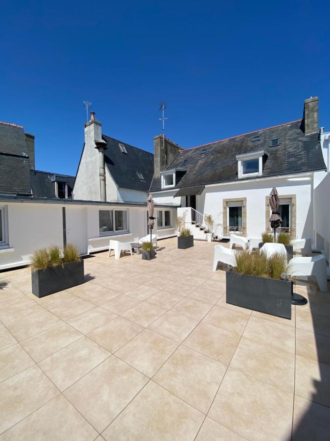 Votre Mini Maison En Plein Coeur Du Centre Ville -Terrasse - Et Parking Prive Sur Place Clos - Draps Et Menage Inclus 콩카르노 외부 사진